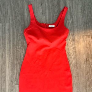 Red Babaton dress